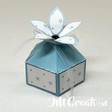 Blütenbox - Stanzschablone